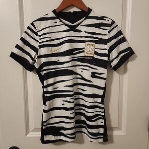 Nike South Korea Soccer Dri Fit Away Jersey Women Size M CU6219-100 White/Black